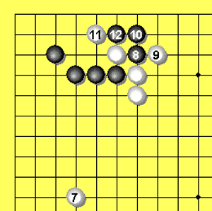 Fig.1g.gif: Joseki-Killer 1g